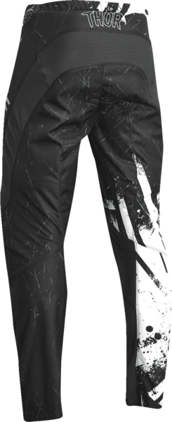Pantaloni Copii Thor Sector Gnar Black/White 24, 5, nordicamoto.ro