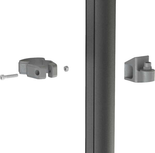 Side View Mirror Clamp Black -0