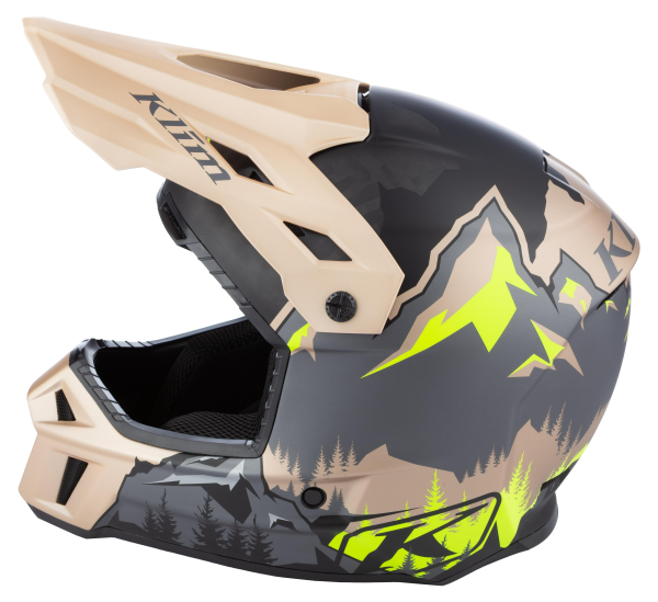 Casca Snowmobil Klim F3 Carbon ECE Wild - Chameleon-23