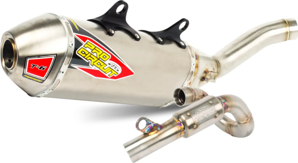 T-6 Bc Stainless Steel Titanium Exhaust System Titanium 