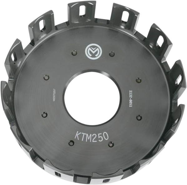 MOOSE RACING Billet Clutch Basket Anodized 