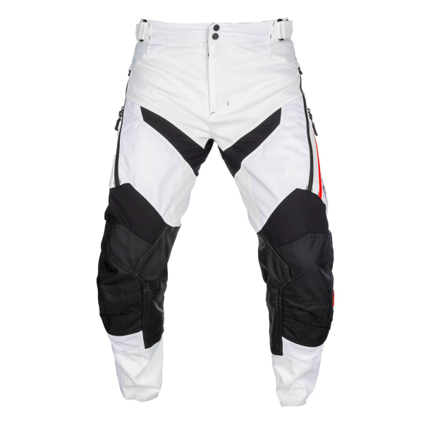 Pantaloni Klim Dakar In The Boot White - Black-3