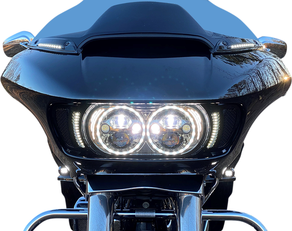 Probeam Road Glide Turn Signals Gloss Black, 4, nordicamoto.ro