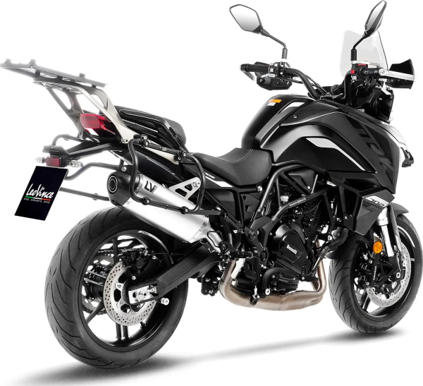 Tobă de eșapament LeoVince LV-14 Slip-On pentru Benelli TRK 702, 5, nordicamoto.ro