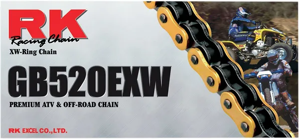 520 Exw Drive Chain Black, Gold-1