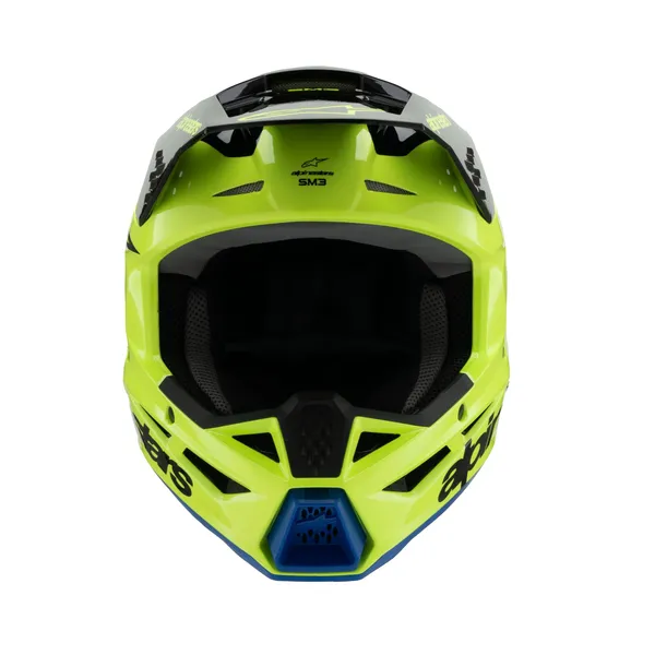 Casca Copii Alpinestars S-Mm3 Radium Black/Blue/Yellow-4