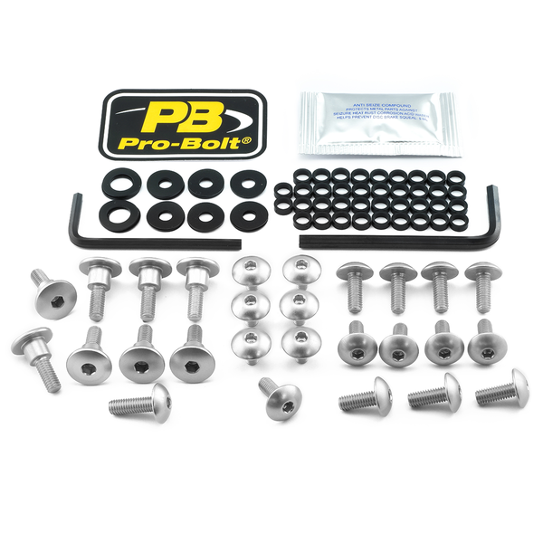 Fairing Bolt Kit For Suzuki Silver, 1, nordicamoto.ro
