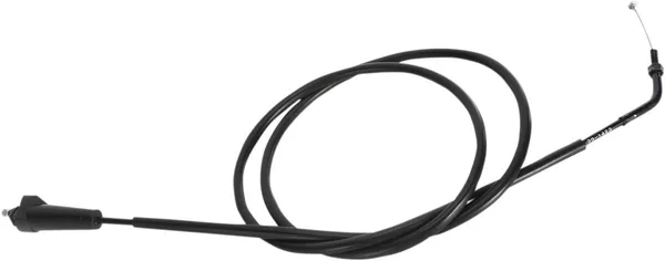 MOOSE RACING Black Vinyl Throttle Cable Black 