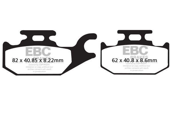 Plăcuțe de frână sinterizate (r)hh(r), 2, nordicamoto.ro