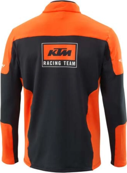 Pulover KTM Team Halfzip Orange Black-1