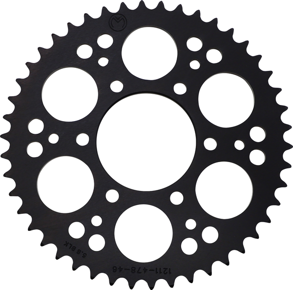 MOOSE RACING Pinion spate din aluminiu, negru, 2, nordicamoto.ro
