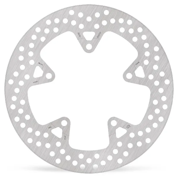 Halo Series Rear Rotor Stainless Steel-0
