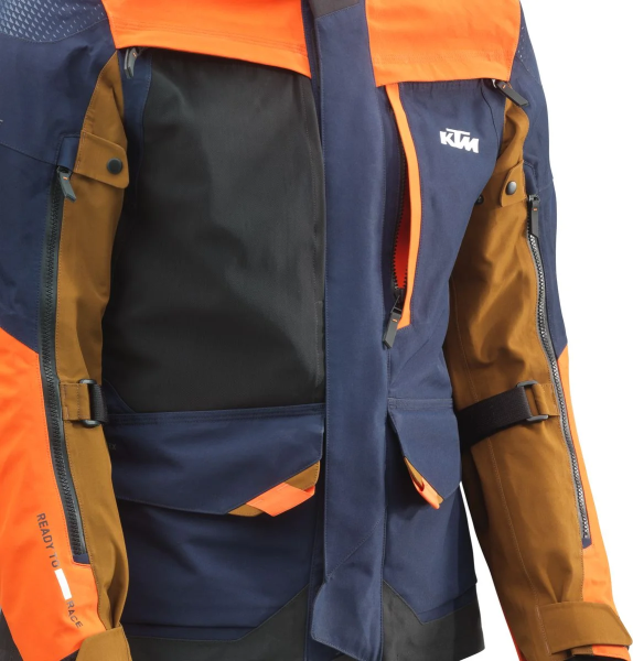 Geaca KTM Vast GORE-TEX Albastru/Negru/Portocaliu-1