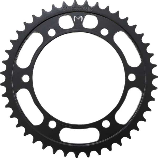 Steel Rear Sprocket Black, Zinc Plated, 1, nordicamoto.ro