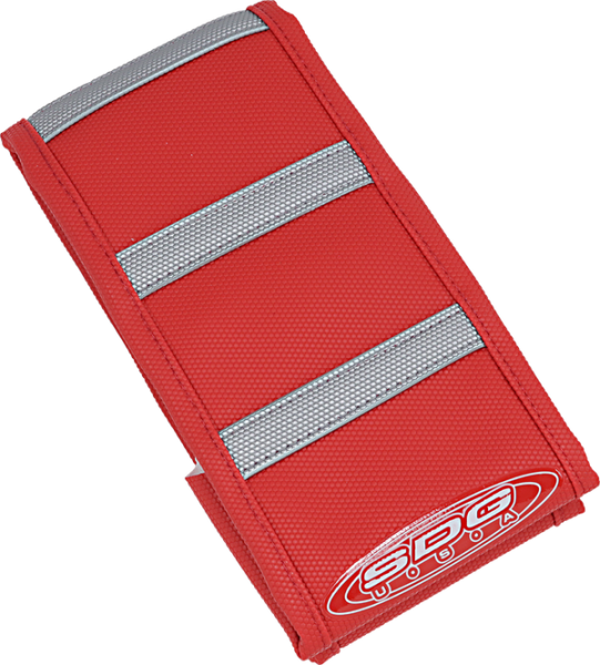 6-rib Gripper Seat Cover Red, 1, nordicamoto.ro