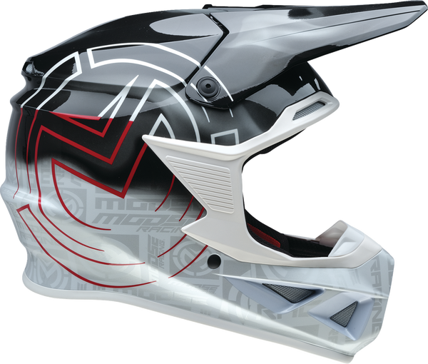 Casca MOOSE RACING F.i. 2.0 Mips Deceit Gray/RedBlack-1