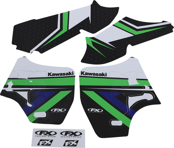 Evo Graphics Kit Black, Green, 1, nordicamoto.ro