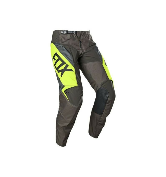 Pantaloni Fox 180 Revn Black/Yellow-1