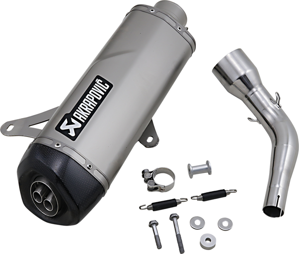 Stainless Steel Slip-on Line Scooter Muffler Raw-2