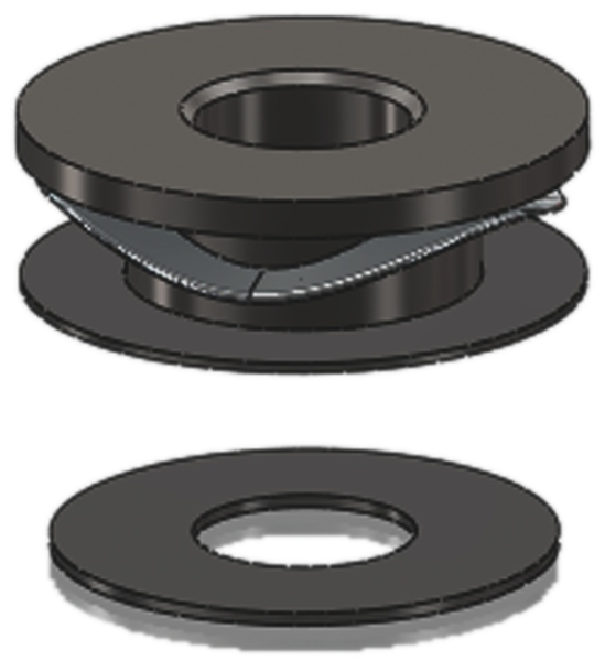 Set de montare negru, 3, nordicamoto.ro