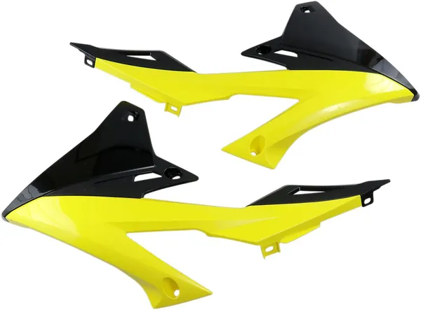 Replacement Radiator Shrouds Black, Yellow