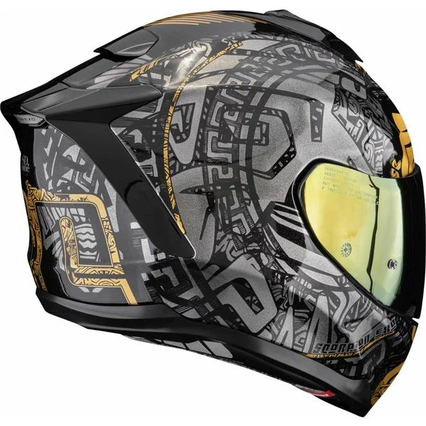 Casca integrala SCORPION EXO-1500 AIR APUS XL Alb perlat/Gri/Auriu, 2, nordicamoto.ro
