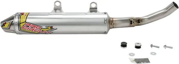 T-4 Slip-on Silencer For Atv Brushed-0