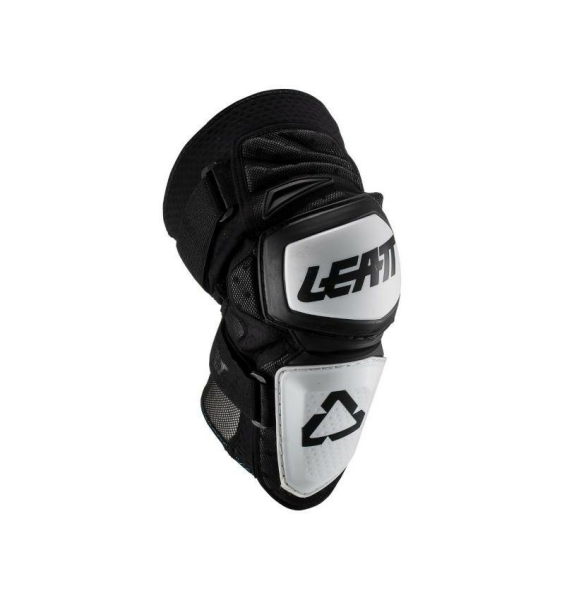 Genunchiere LEATT Enduro White/Black-0