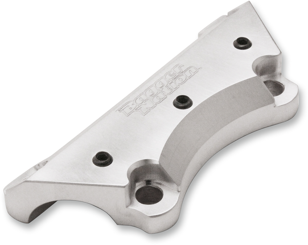 Bagger Nation (r)super Clamp(r) One-piece Handlebar Riser Clamp Silver, 1, nordicamoto.ro