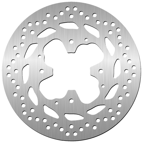 Brake Rotor Round Silver, 1, nordicamoto.ro