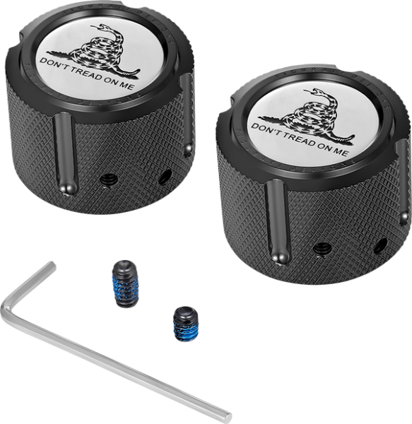 Front Axle Nut Cover Black, 3, nordicamoto.ro