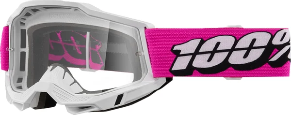 Ochelari 100% Accuri 2 White/Pink ONE SIZE, 1, nordicamoto.ro
