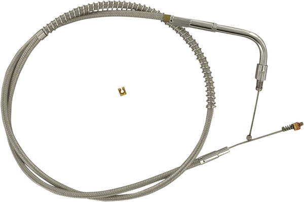 Stainless Steel Throttle/idle Cable Silver +152 mm (6''), 1, nordicamoto.ro