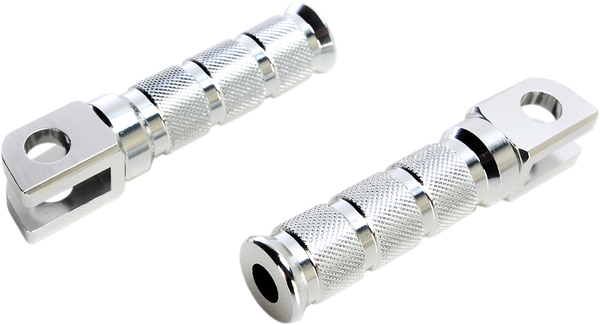 Anodized-aluminum Footpegs For Sportbikes Silver