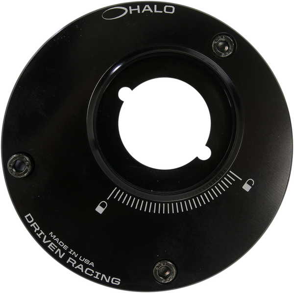Halo Fuel Cap Base Black, 2, nordicamoto.ro