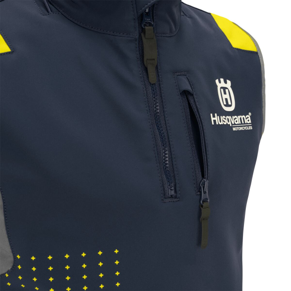 Vesta Copii Husqvarna Railed Blue-3