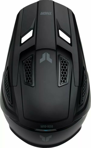 THOR Fleet Blackout Helmet Black -1