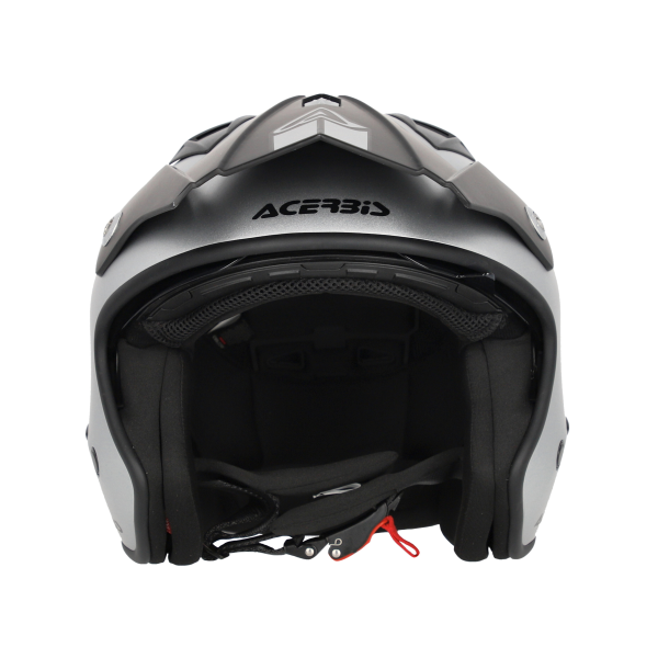 Casca Jet Acerbis Aria Metallic Argintiu XXL-4