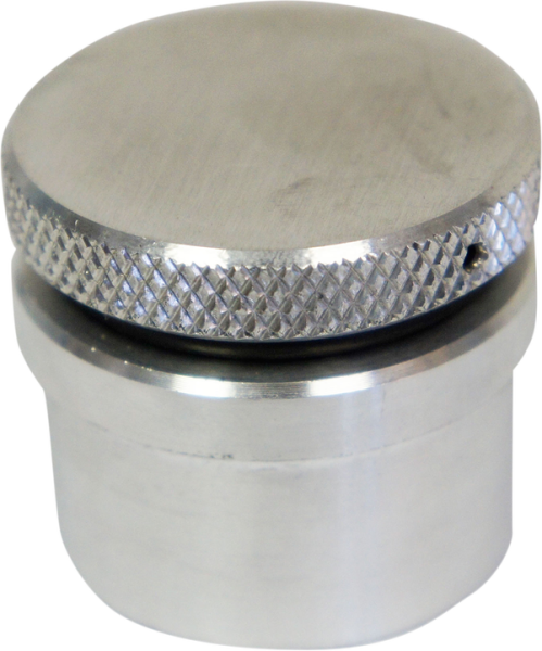 Vented Gas Cap With Weld-on Bung Silver, 2, nordicamoto.ro