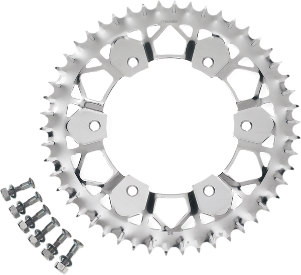Works Z Steel Rear Sprocket Natural, 2, nordicamoto.ro