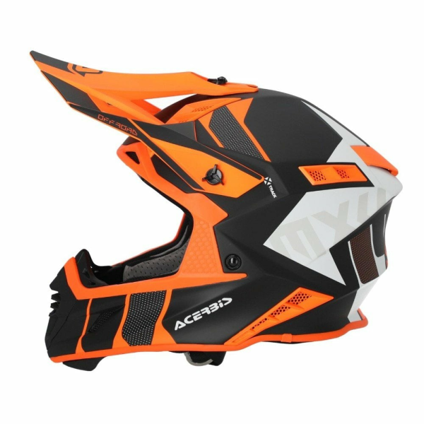 Casca Acerbis X-Track 22.06 Orange/Black-2