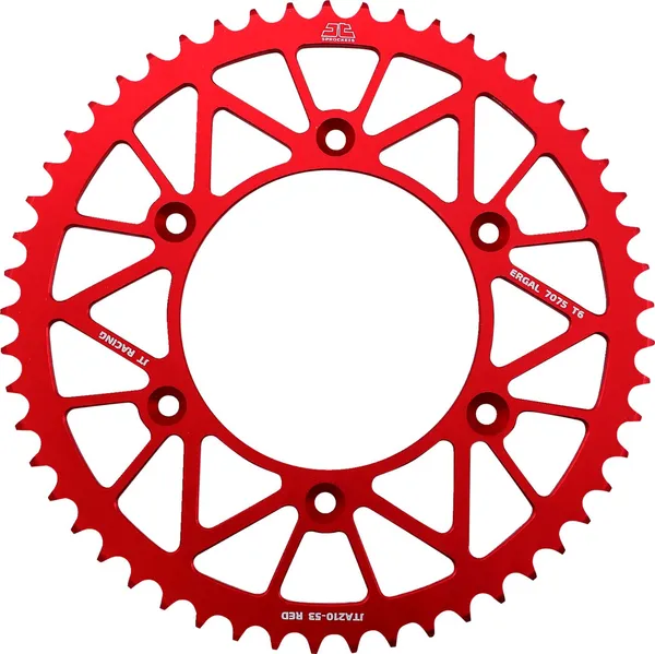 JT SPROCKETS Rear Sprocket Red 