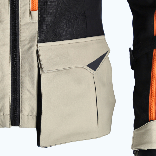 Geaca Acerbis Rally Pro Bej/Negru XXXL-7