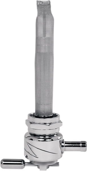 Power-flo Fuel Valve Chrome, 1, nordicamoto.ro