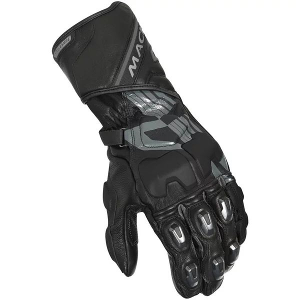 Manusi de piele racing MACNA POWERTRACK Negru S, 1, nordicamoto.ro