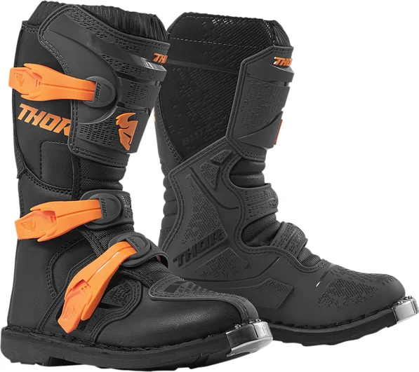 Cizme Copii Thor Blitz XP Charcoal/Orange