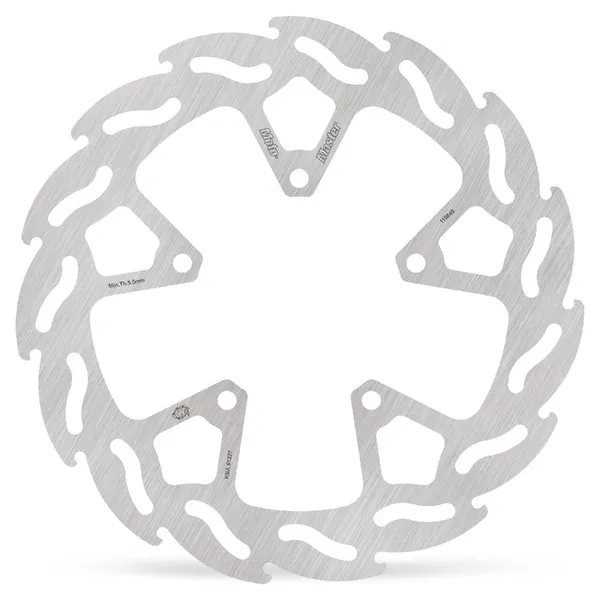 Flame Series Fixed Rotor Silver, Stainless Steel-0
