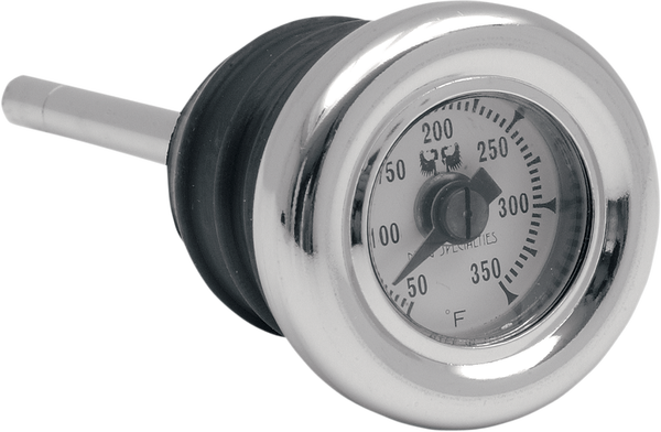 Oil Plug Temperature Gauge Chrome, 1, nordicamoto.ro