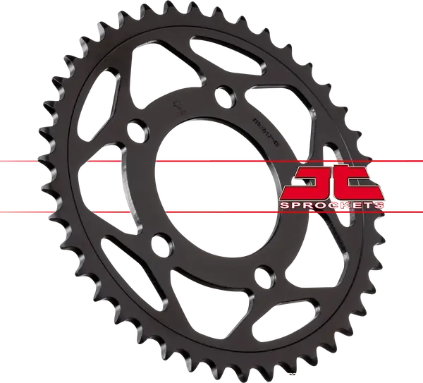 JT SPROCKETS Steel Rear Sprocket Black -0