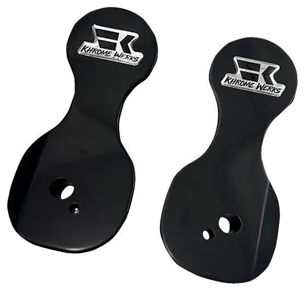Mirror Brackets - Drop Black, 2, nordicamoto.ro